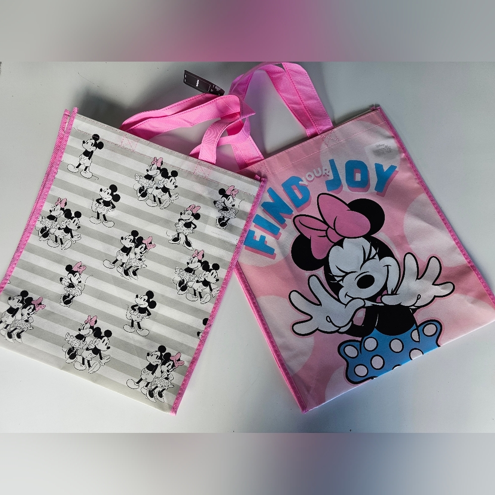 Minnie Mouse Reusable Tote Bag Set